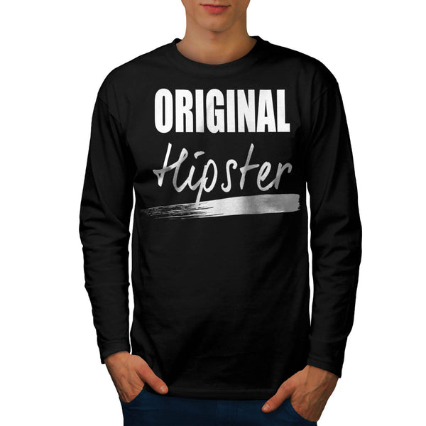 The Original Hipster Mens Long Sleeve T-Shirt