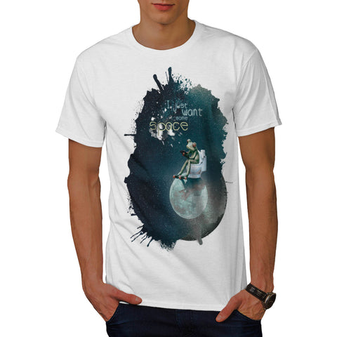 Space Universe Frog Mens T-Shirt