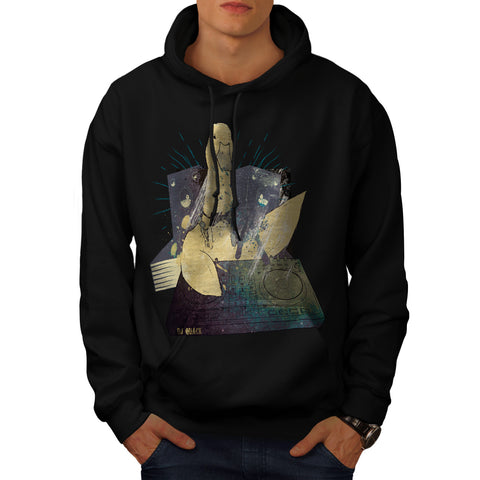 Dj Animal Duck Party Mens Hoodie