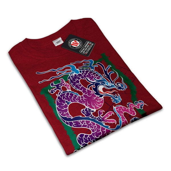 Fantasy Dragon China Mens T-Shirt