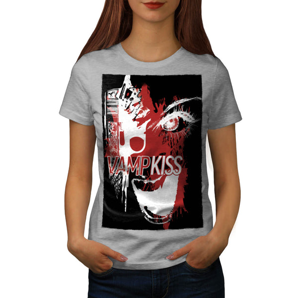 Vampire Kiss Blood Womens T-Shirt