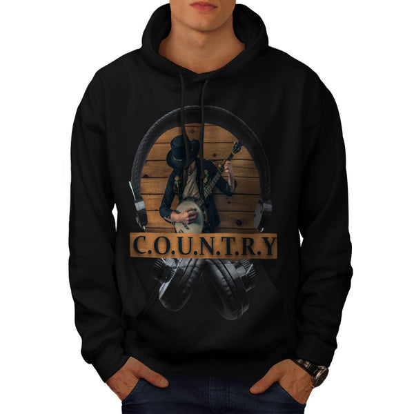 Country Headphone Mens Hoodie