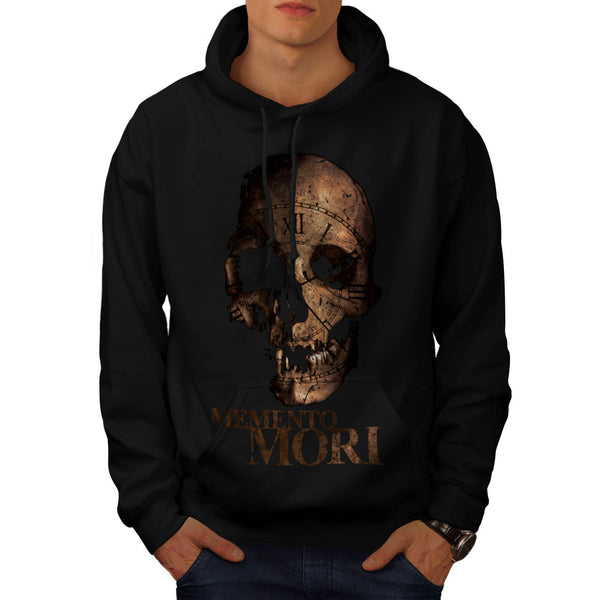 Skull War Angel Art Mens Hoodie