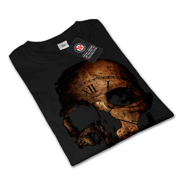 Skull War Angel Art Mens Long Sleeve T-Shirt