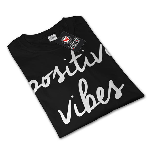 Positive Vibes Only UK Womens Long Sleeve T-Shirt