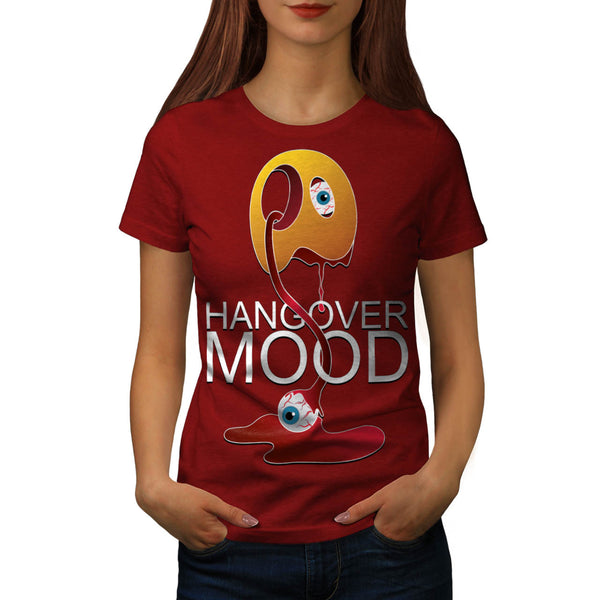 Hangover Mood Monster Womens T-Shirt