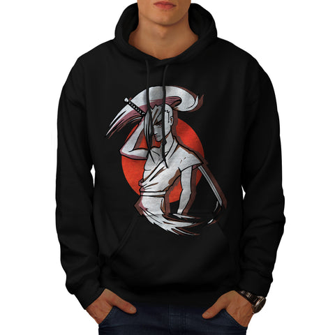 Japan Samurai Sword Mens Hoodie