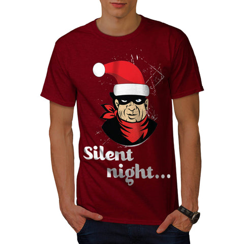 Santa Claus Burglar Mens T-Shirt