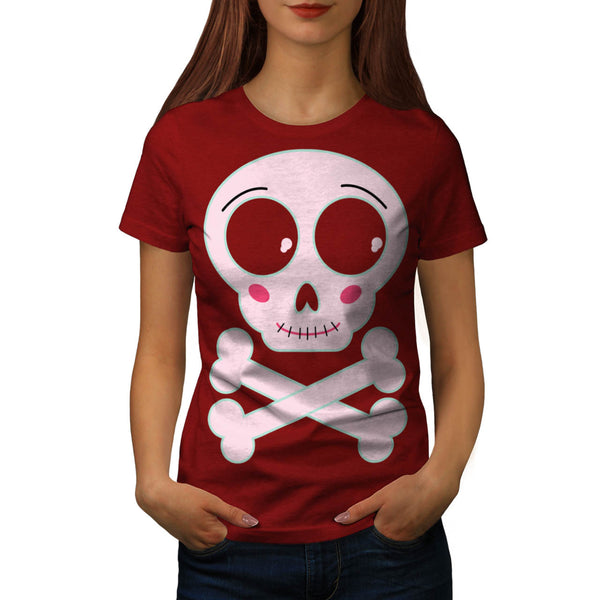Skull Sugar Crossbone Womens T-Shirt