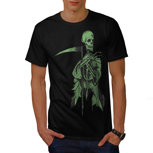 Skull Grim Reaper Art Mens T-Shirt