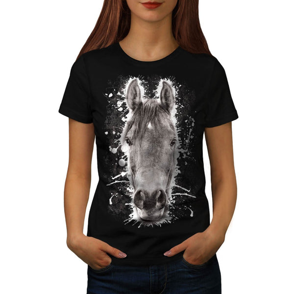 Animal Horse Nature Womens T-Shirt