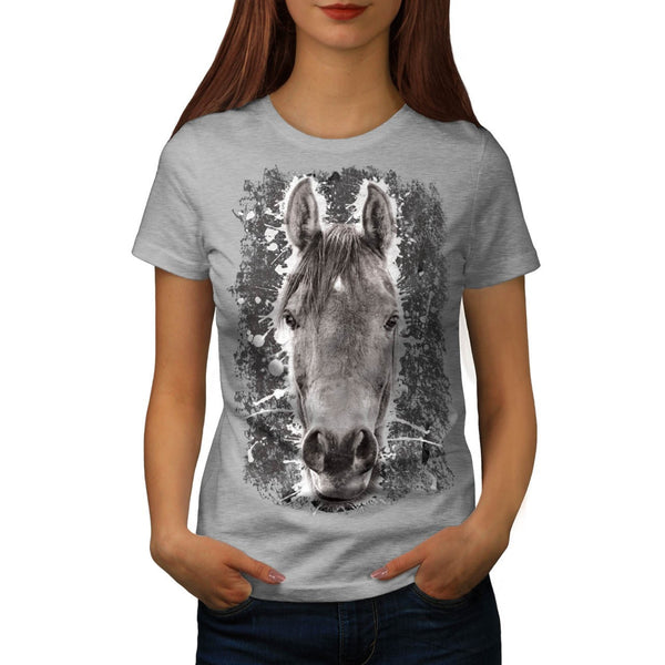 Animal Horse Nature Womens T-Shirt