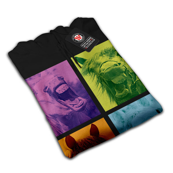 Funny Animal Laugh Mens Hoodie