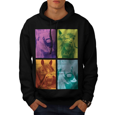 Funny Animal Laugh Mens Hoodie
