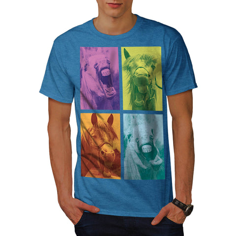 Funny Animal Laugh Mens T-Shirt