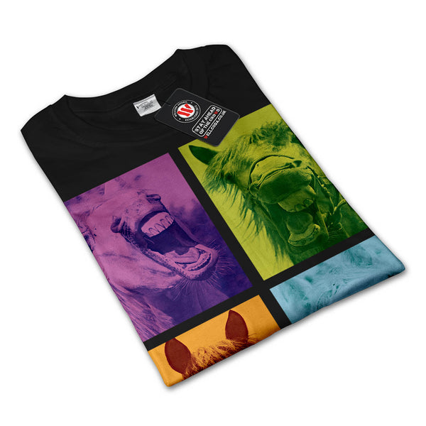 Funny Animal Laugh Mens Long Sleeve T-Shirt