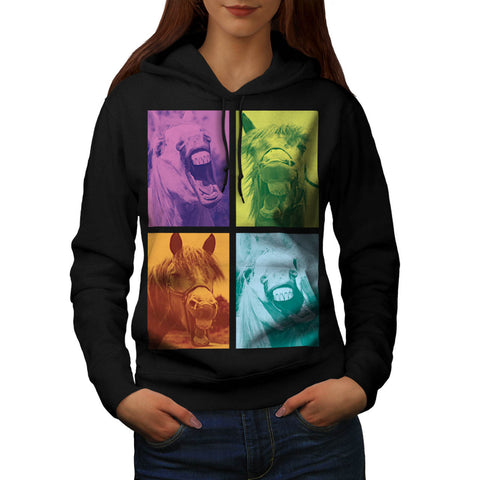 Funny Animal Laugh Womens Hoodie