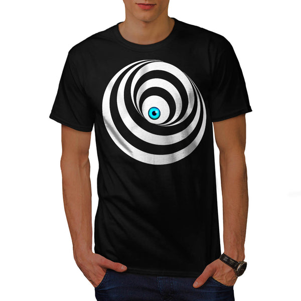 Optical Illusion Eye Mens T-Shirt
