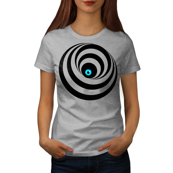 Optical Illusion Eye Womens T-Shirt