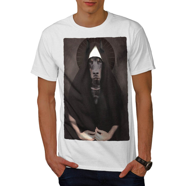 Animal Dog Sister Nun Mens T-Shirt