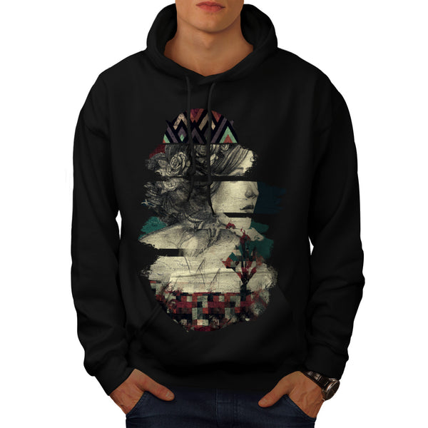 Statue Of Rome Print Mens Hoodie