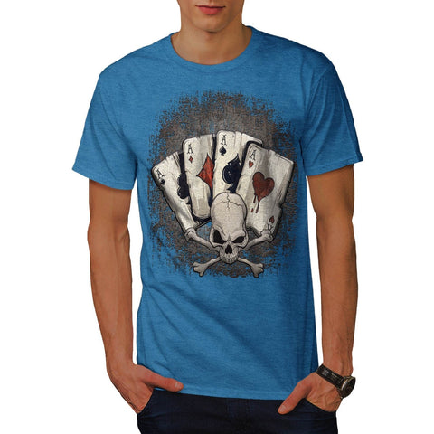 Ace Playing Cards Mens T-Shirt