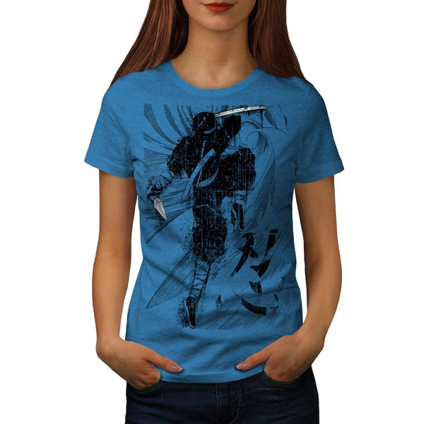 Asian Ninja Warrior Womens T-Shirt