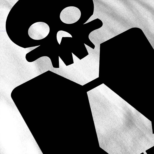 Monday Blues Skull Mens T-Shirt