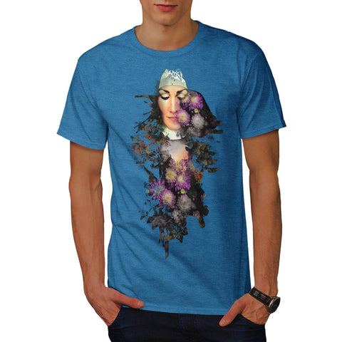 Mother Nature Flower Mens T-Shirt