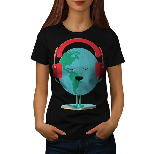 World Beats Music Womens T-Shirt