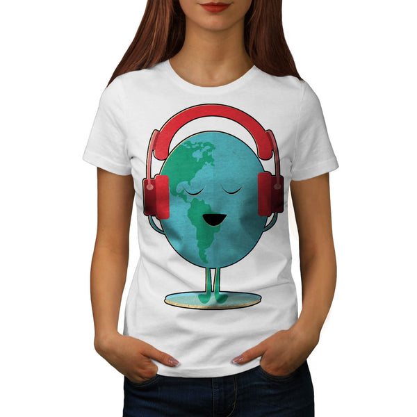 World Beats Music Womens T-Shirt