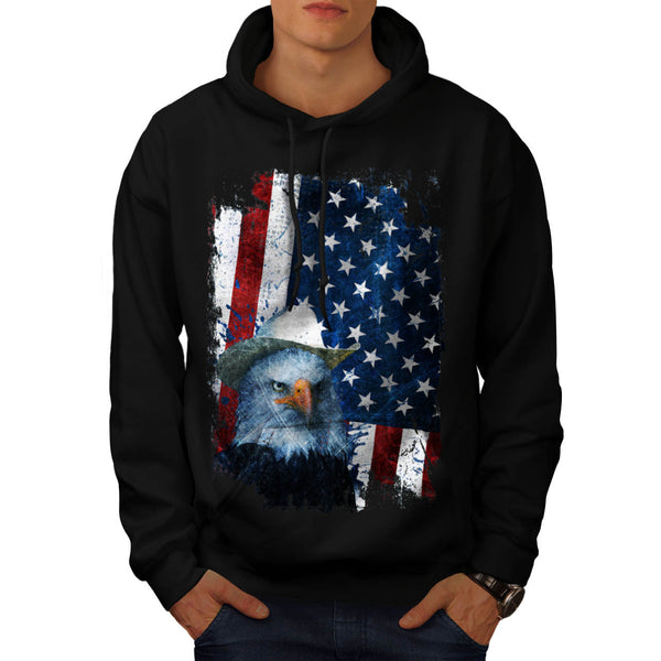 USA National Symbol Mens Hoodie