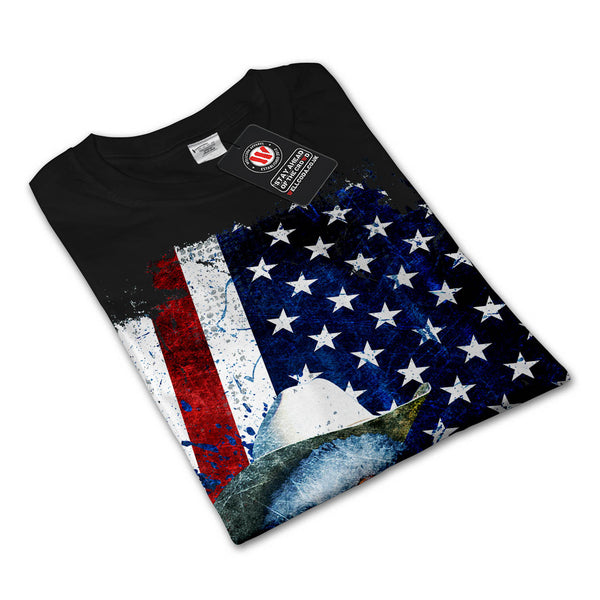 USA National Symbol Mens Long Sleeve T-Shirt