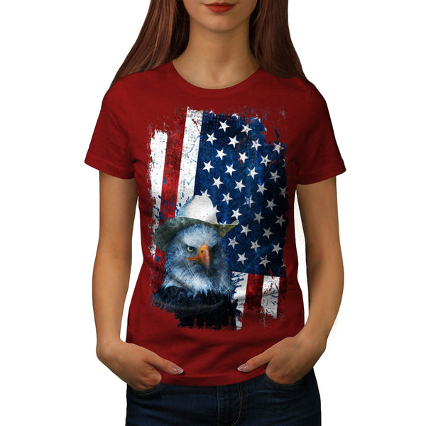 USA National Symbol Womens T-Shirt