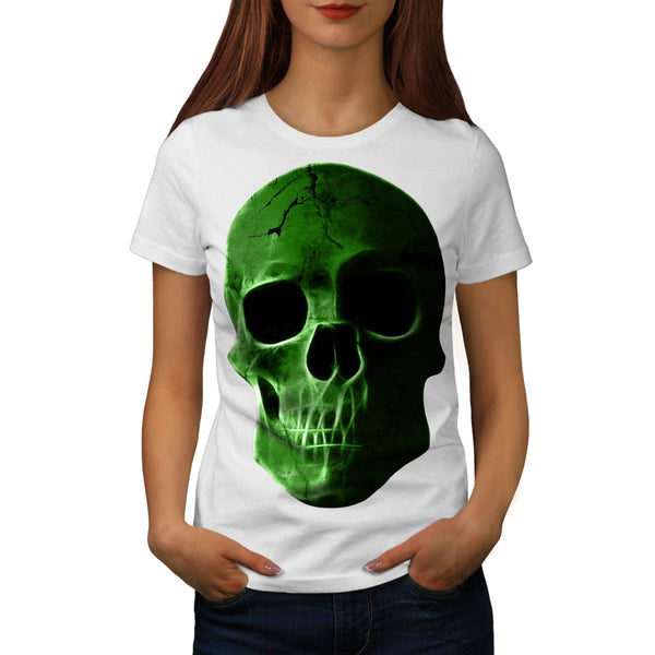 Skull Hell Soul Glow Womens T-Shirt