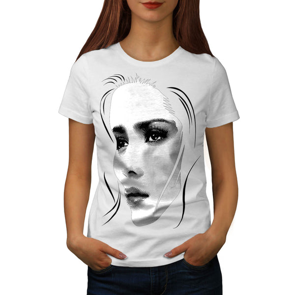 Human Face Beautiful Womens T-Shirt