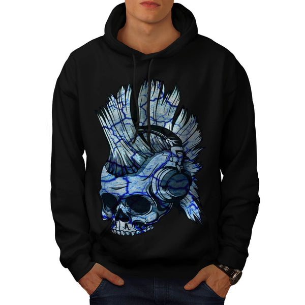 Skull Festival Head Mens Hoodie