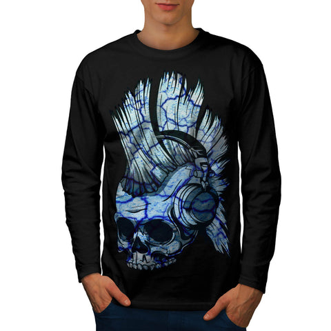 Skull Festival Head Mens Long Sleeve T-Shirt