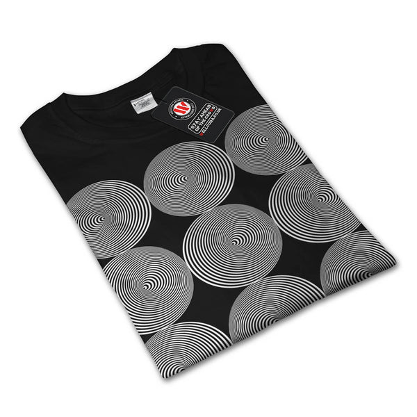 Optical Hypnosis Cool Mens Long Sleeve T-Shirt