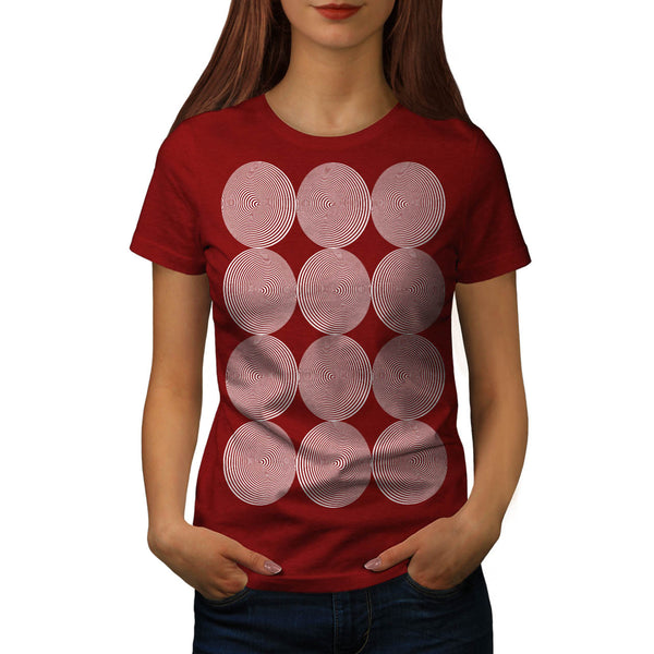 Optical Hypnosis Cool Womens T-Shirt