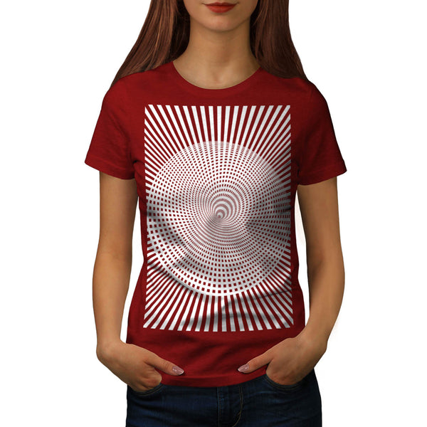 Visual Hallucination Womens T-Shirt