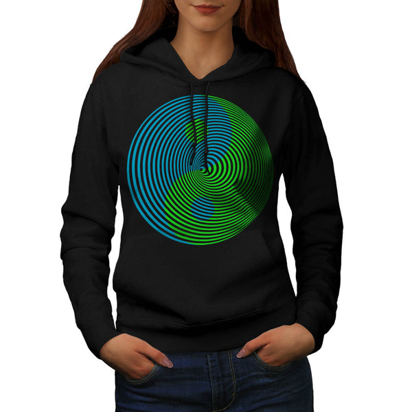 Visual Confusion Cool Womens Hoodie