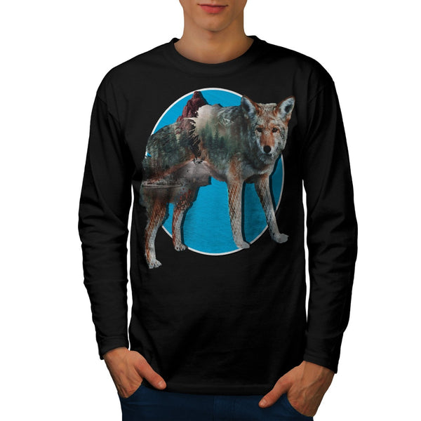 Animal Nature Forest Mens Long Sleeve T-Shirt