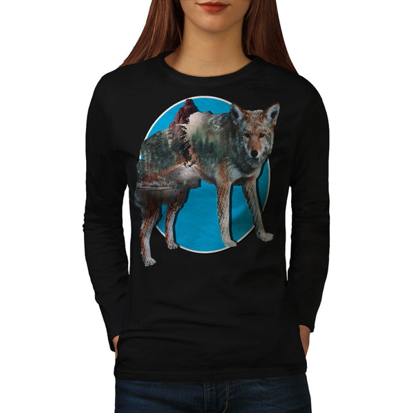 Animal Nature Forest Womens Long Sleeve T-Shirt