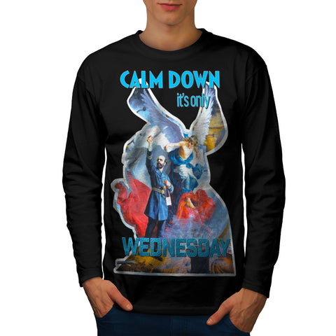 Classic Wednesday Mens Long Sleeve T-Shirt
