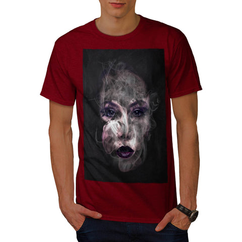 Smoke Make Up Pretty Mens T-Shirt