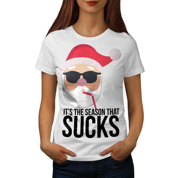 Season That Sucks Fun Womens T-Shirt