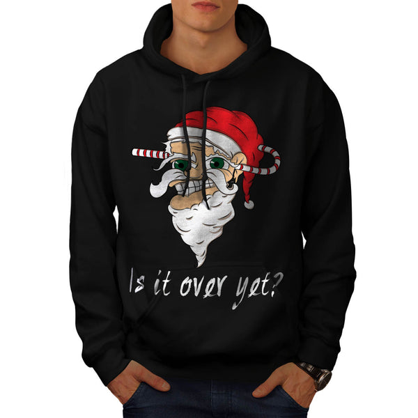 Christmas Over Yet Mens Hoodie