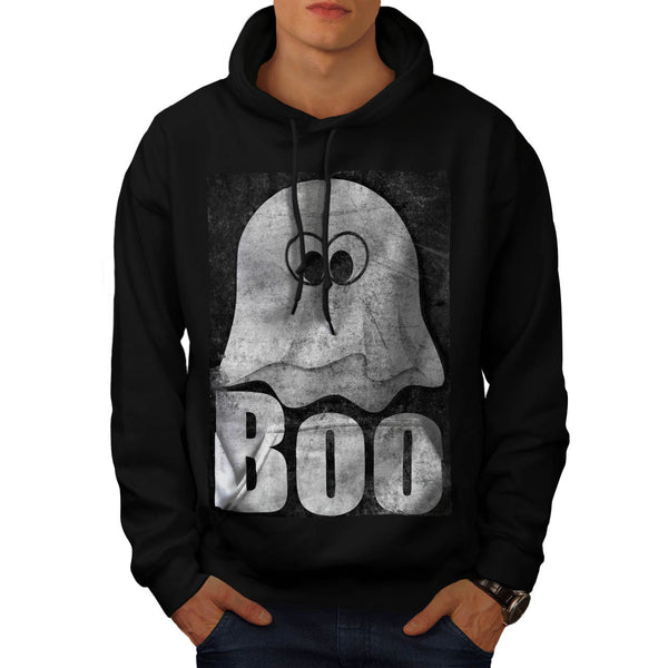 Funny Spooky Ghost Mens Hoodie
