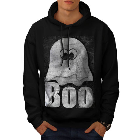 Funny Spooky Ghost Mens Hoodie